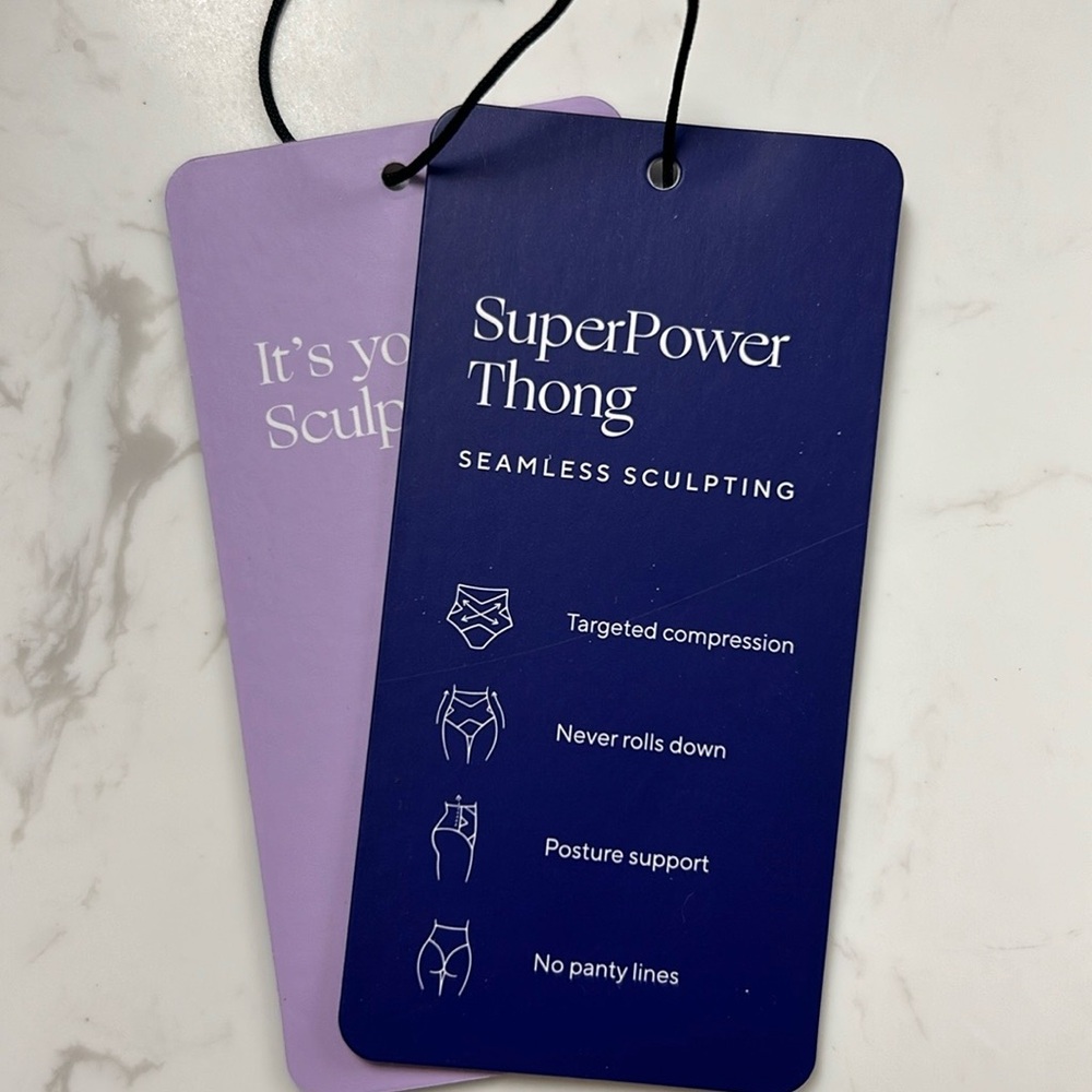 Honeylove Superpower Thong, size Small